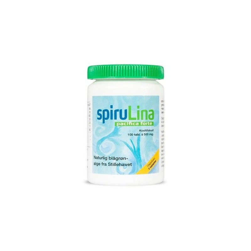 SpiruLina - 100 tabletter