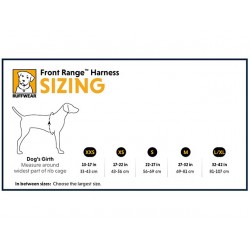 Ruffwear sele - blå