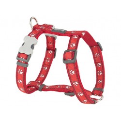 Rogz hundesele i nylon, rød str. M