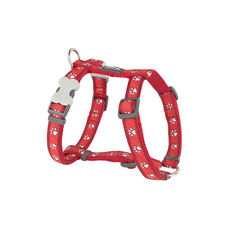 Rogz hundesele i nylon, rød str. M