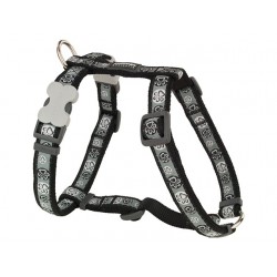 Rogz hundesele i nylon, sort str. M